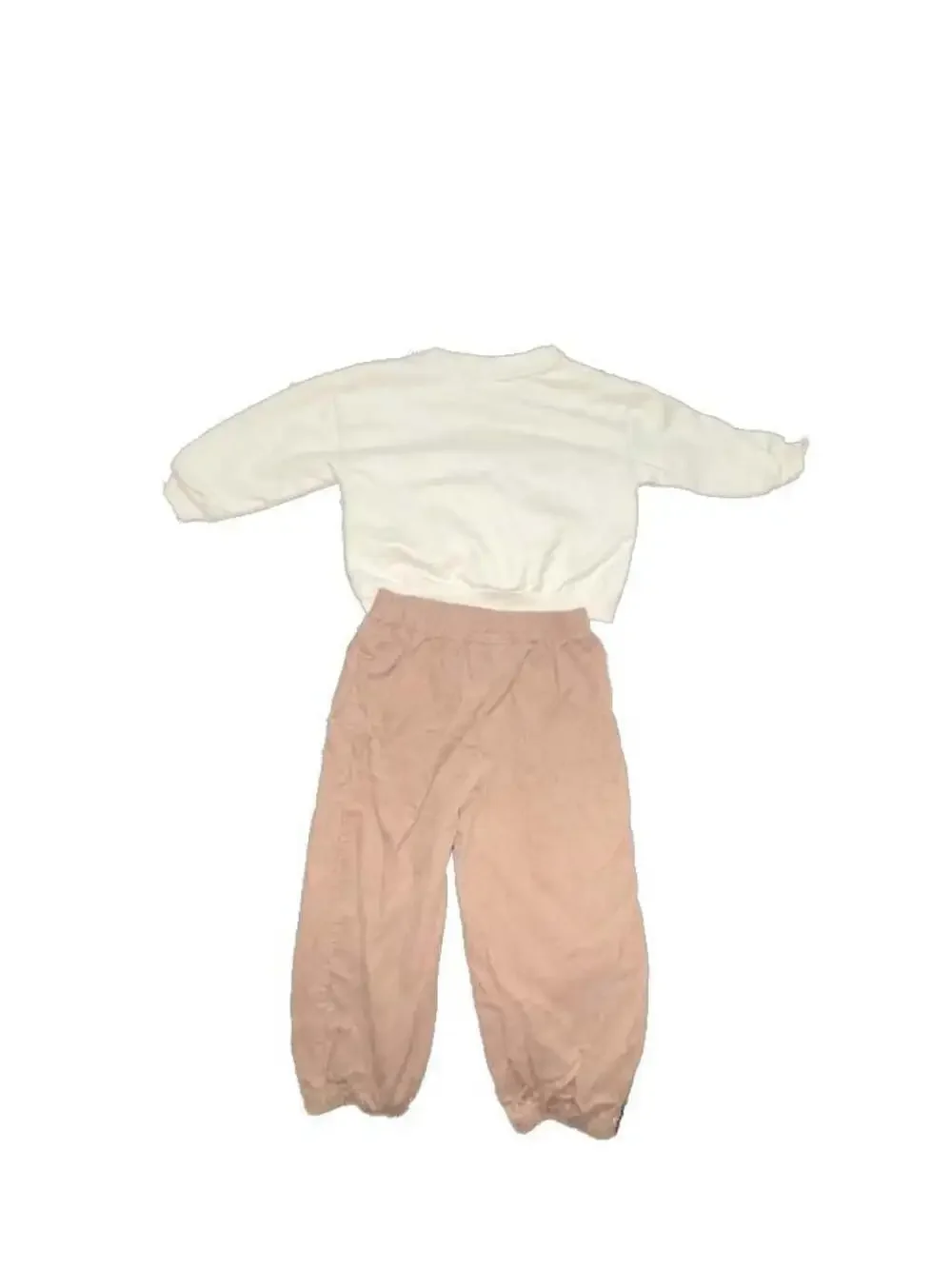 Rugged Bear Toddler Boys Beary Cute Crew Sweatshirt Corduroy Jogger 2pc Set 12M
